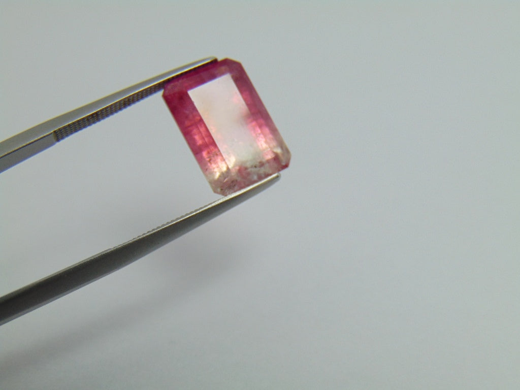 7.43ct Turmalina Bicolor 13x9mm