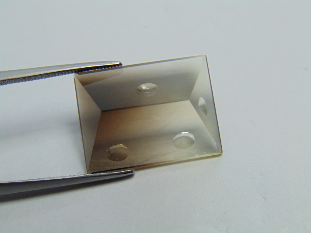 Quartzo Bicolor 16,95ct 20x15mm