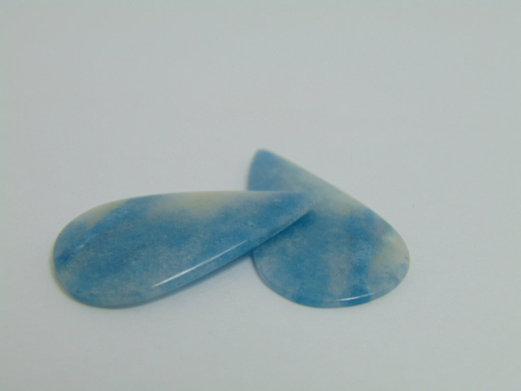 13.85ct Troilite Pair 28x16mm