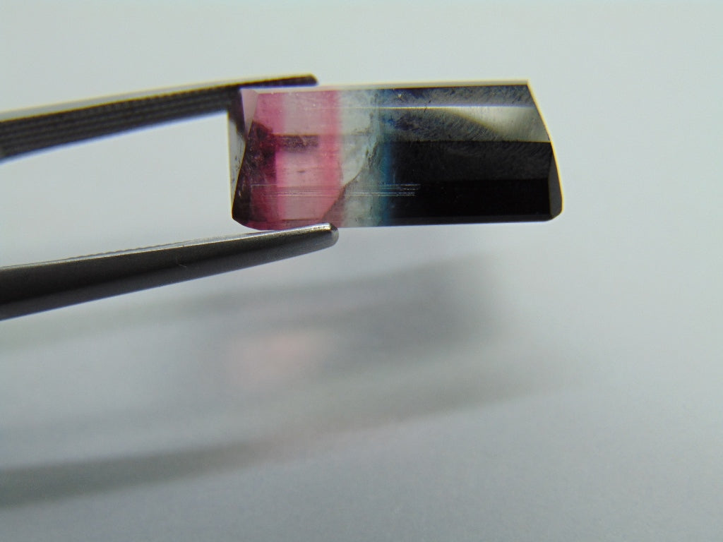 10.05ct Tourmaline Bicolor 17x10mm