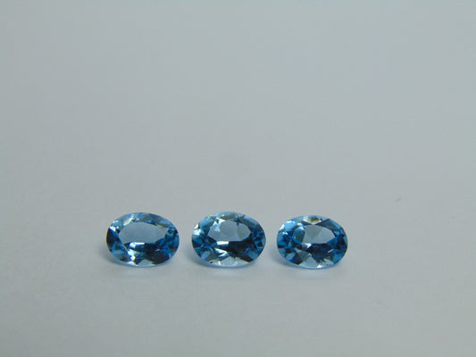 Topázio 4,25ct calibrado 8x6mm