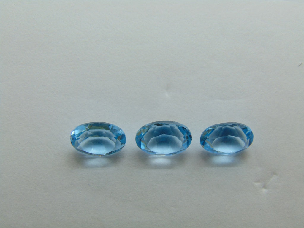 Topázio 4,25ct calibrado 8x6mm