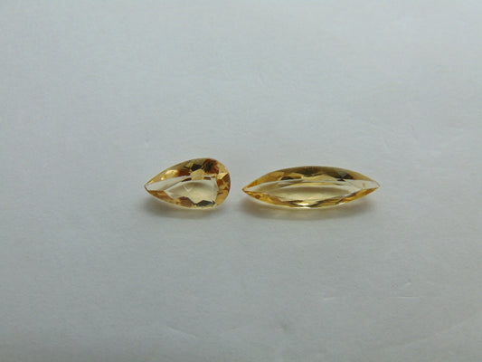 1.87ct Beryl 8x5mm 14x4mm