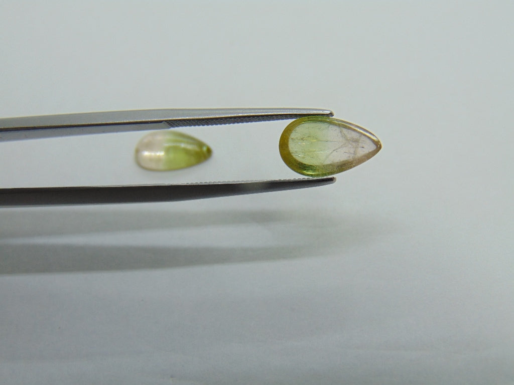 1.87ct Beryl 8x5mm 14x4mm