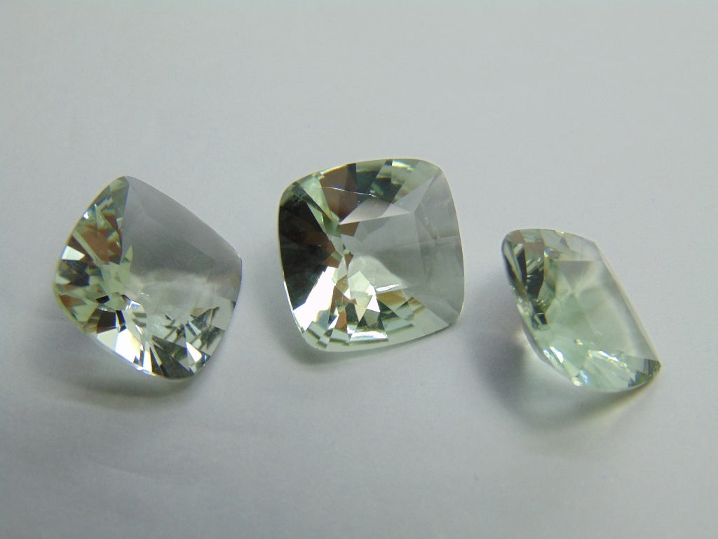 23.80ct Prasiolite Calibrated 14mm