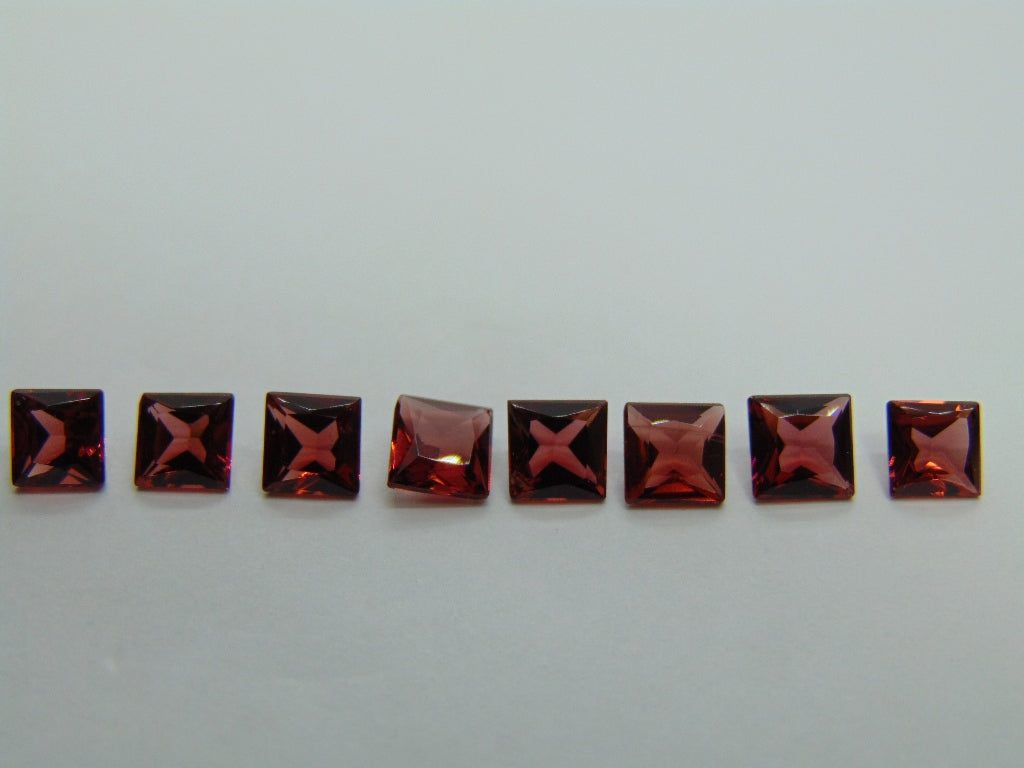 6,70ct Rodonita Calibrada 5mm