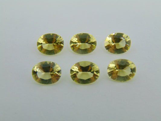 9,90cts Quartzo (ouro verde) calibrado