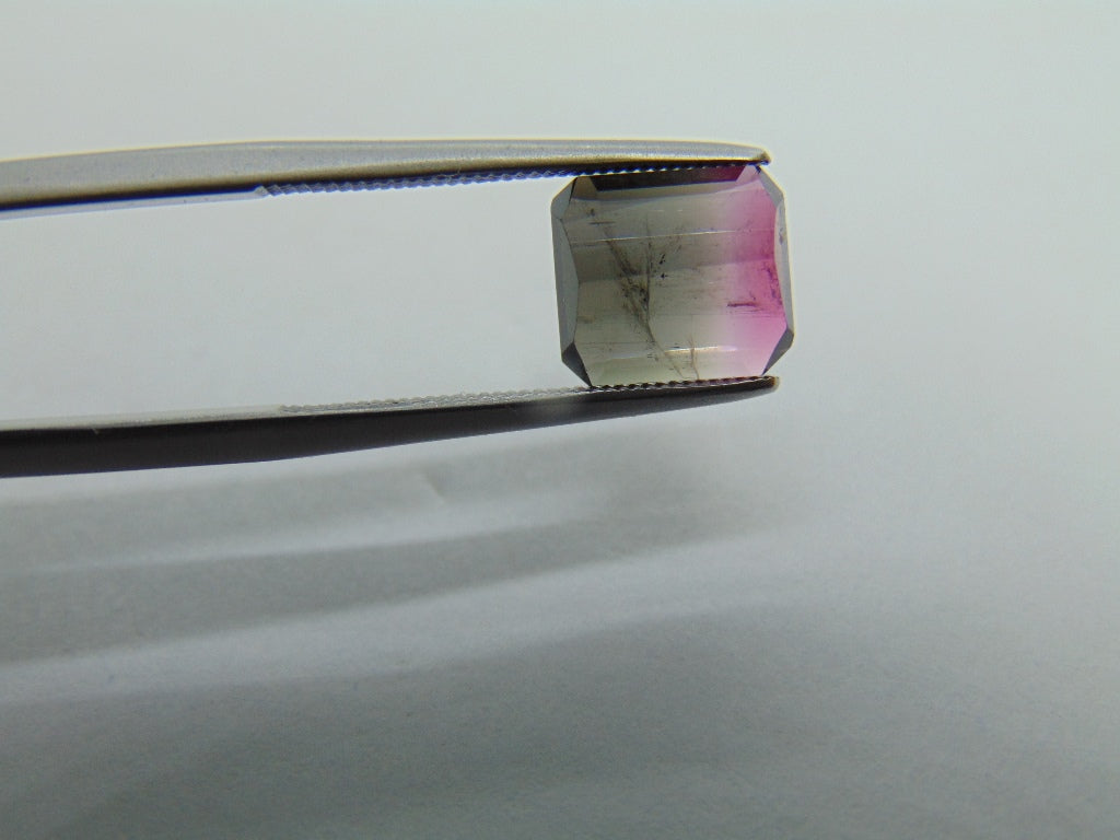 2.45ct Tourmaline Bicolor 8x7mm