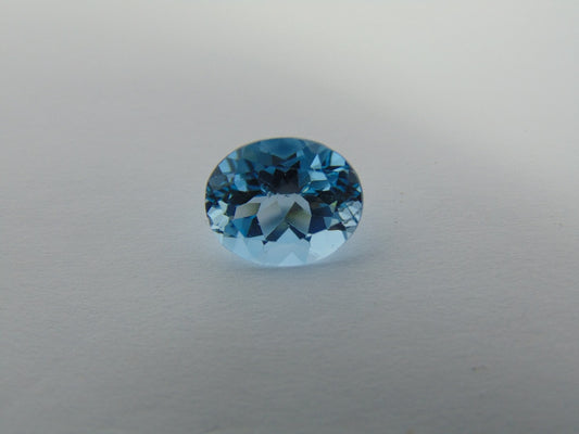 5.40ct Topázio Sky 12x10mm