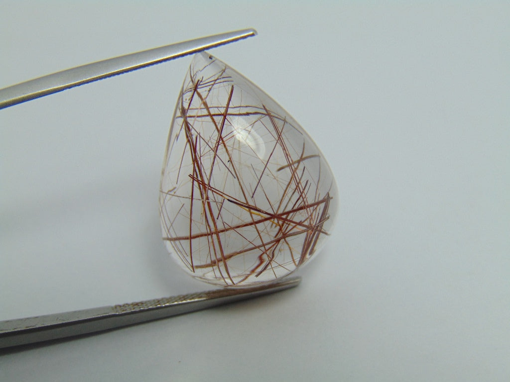 24.50ct Quartz Inclusion 24x18mm