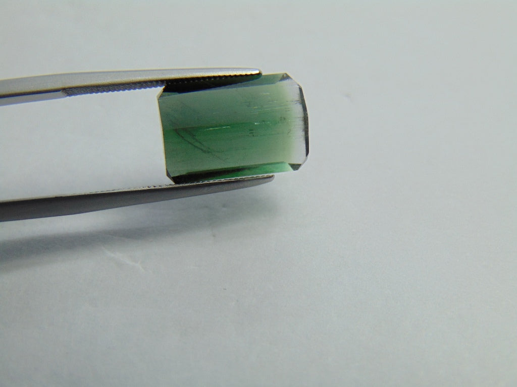 6.90ct Tourmaline Bicolor 13x9mm