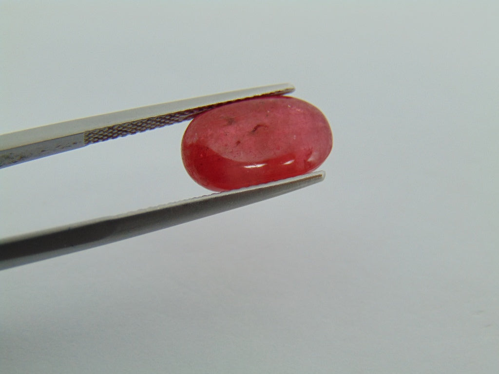 Rodonita de 6,75 cts (cabochão)