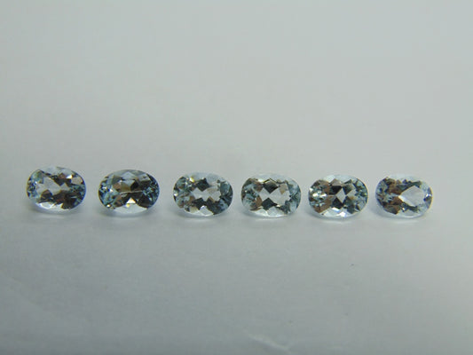 4,90ct Aquamarine calibrado 7x5mm
