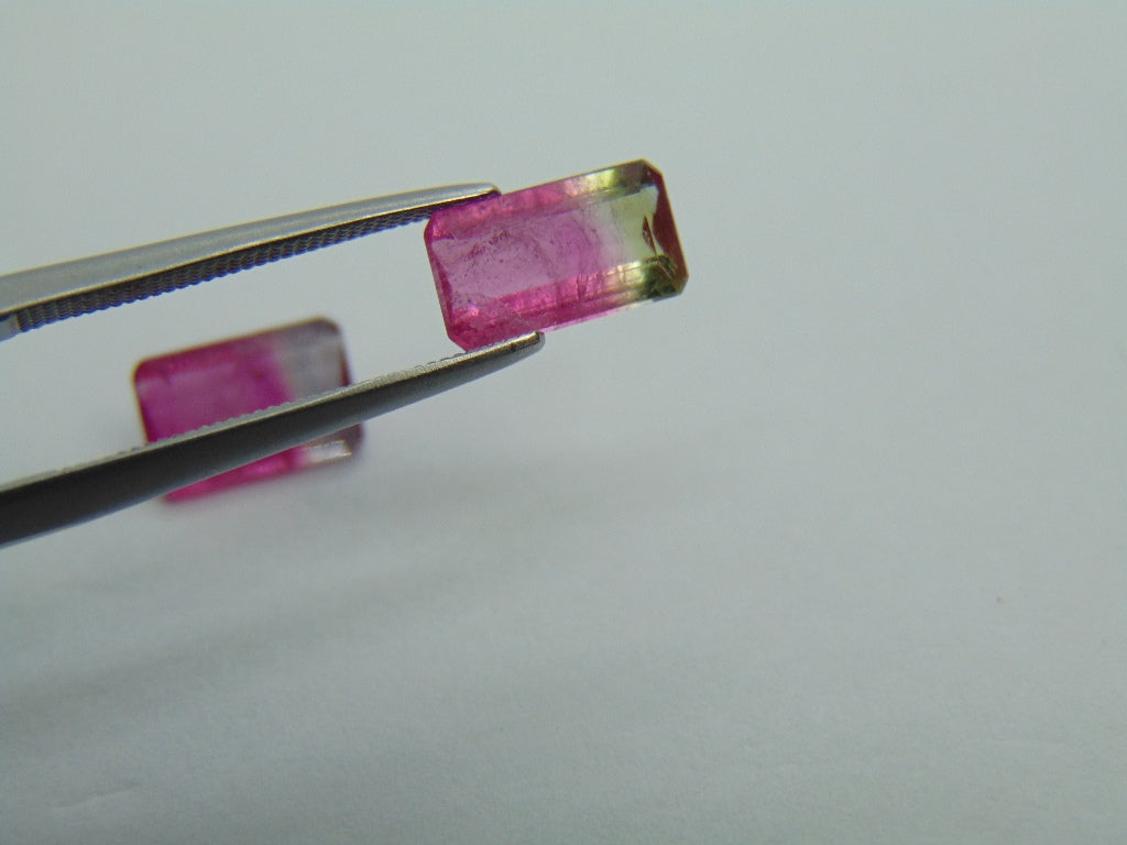 3,10cts Turmalina (Bicolor)