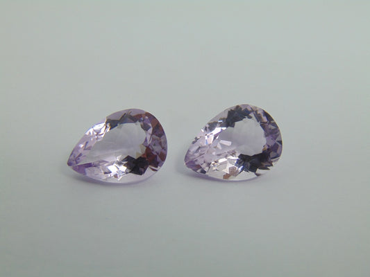 17.30cts Amethyst (Pair)