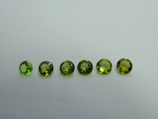 Peridoto 4,40ct 6mm