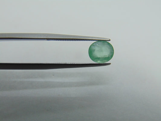 1.25ct Emerald 7x6mm