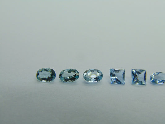 Água-marinha de 2,85 cts