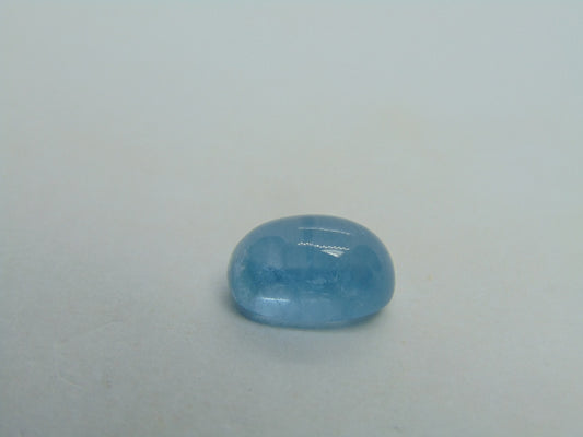 4,90ct Aquamarine Cabochão 12x8mm