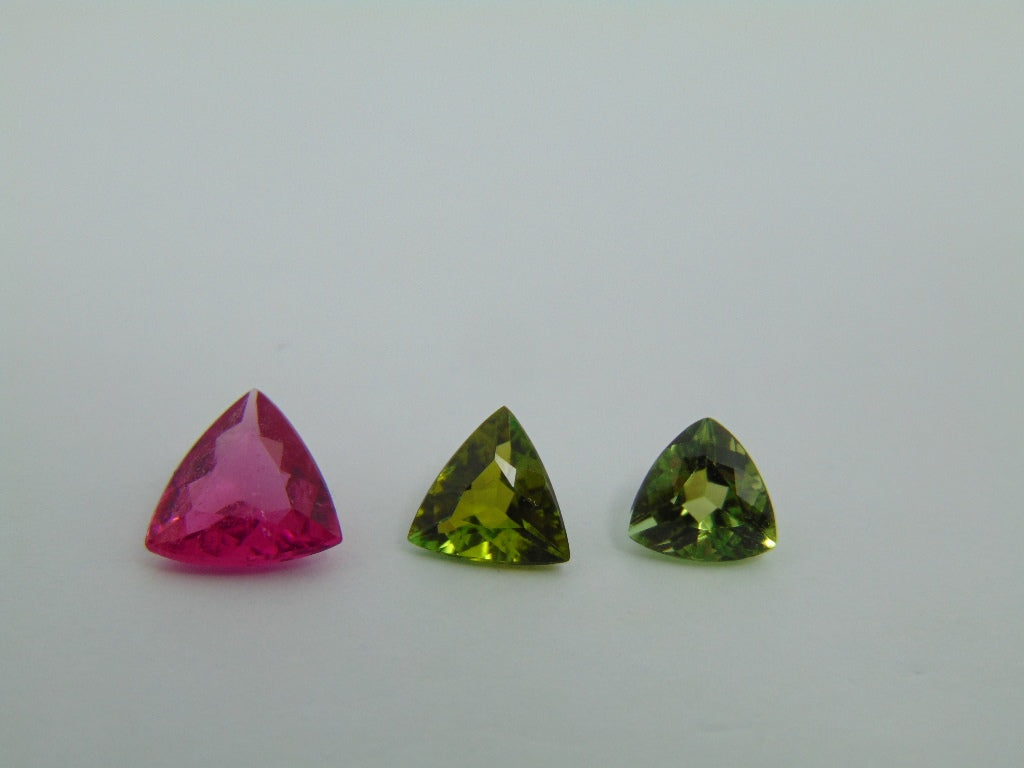 Turmalina mista 3,40ct