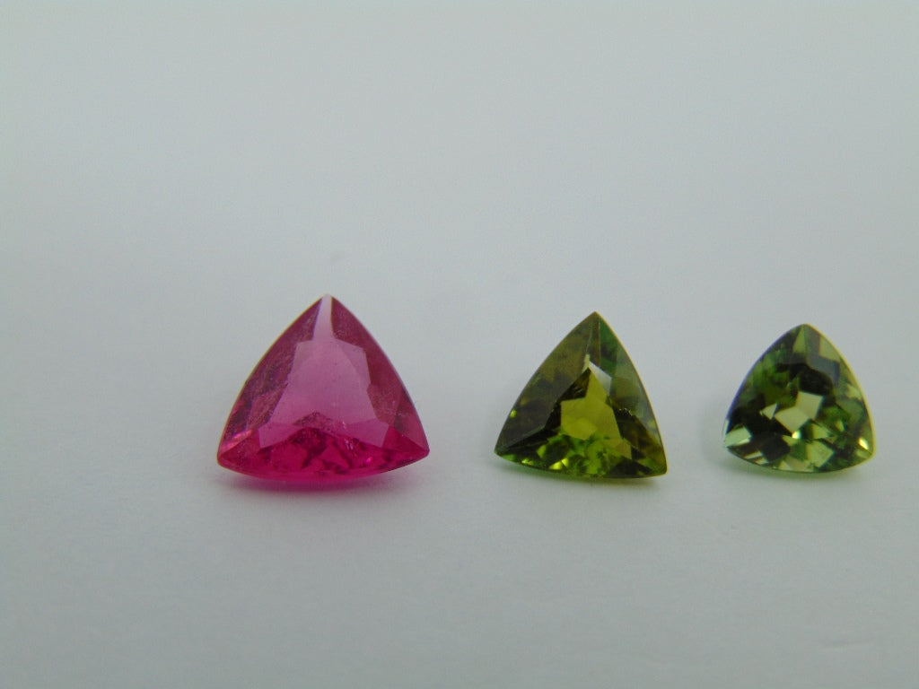 Turmalina mista 3,40ct