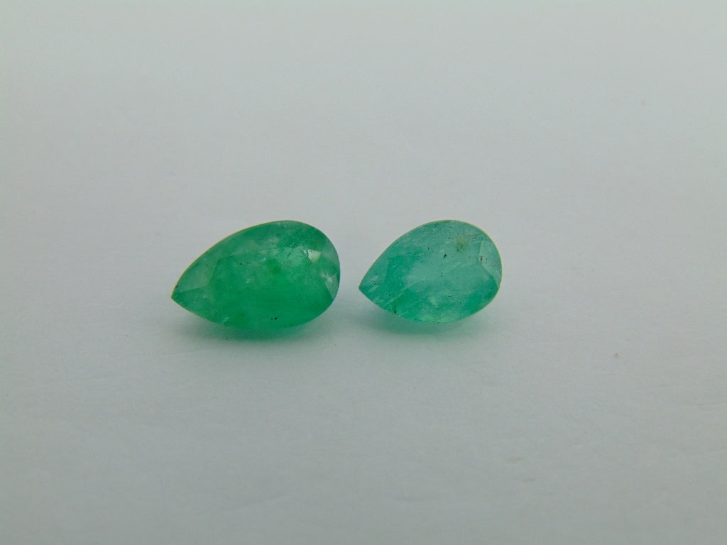 Esmeralda 5,85ct 10x7mm 12x8mm