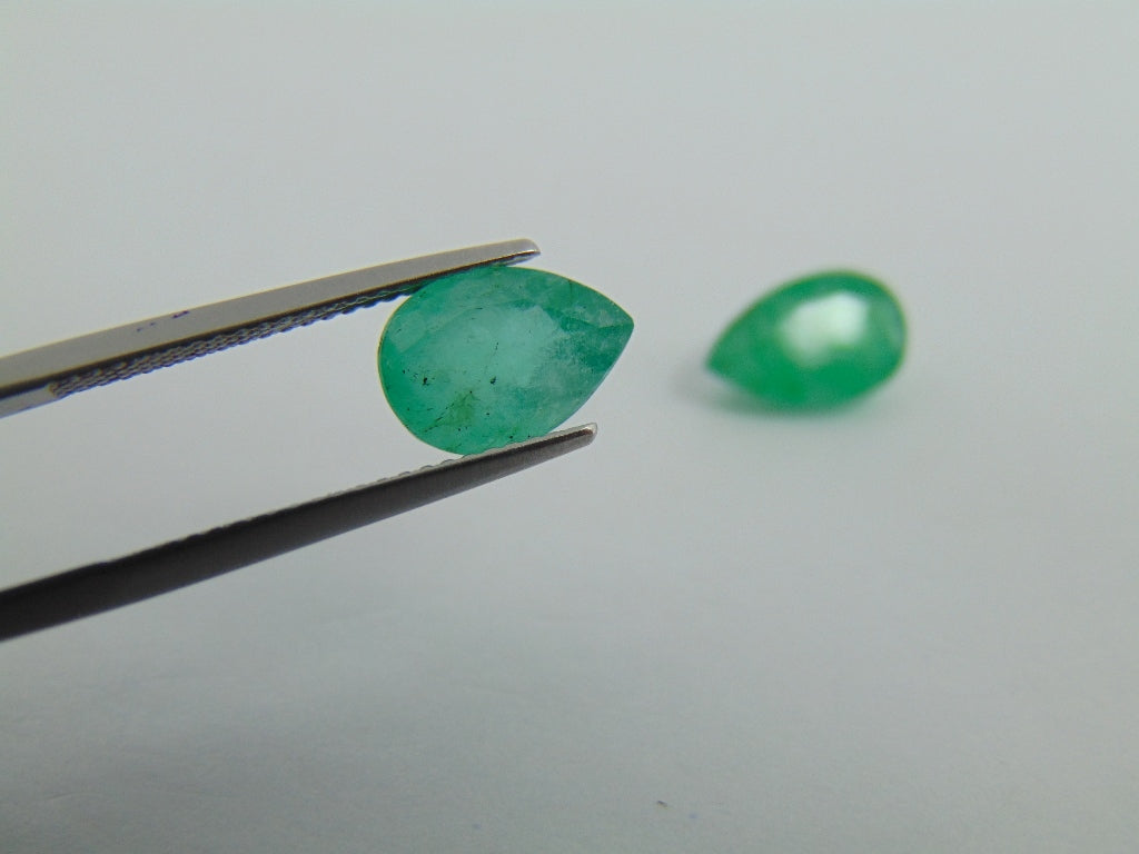 Esmeralda 5,85ct 10x7mm 12x8mm