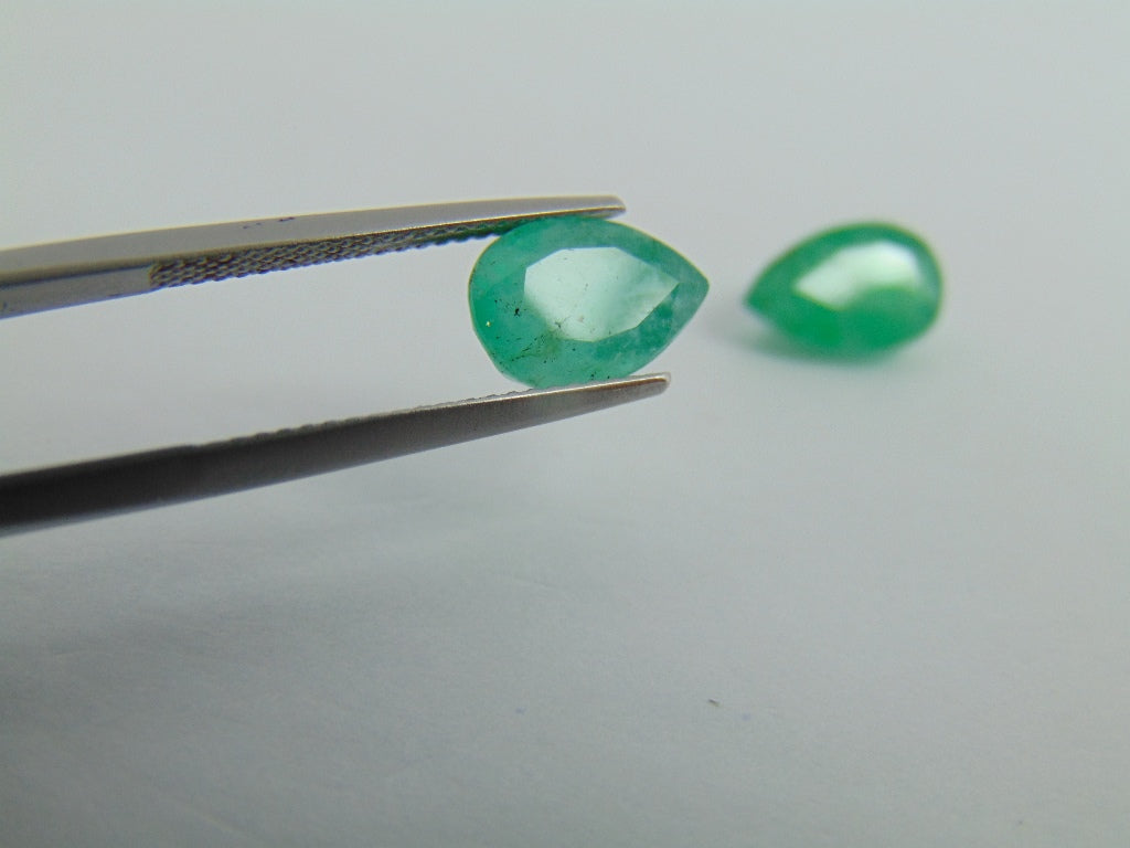 Esmeralda 5,85ct 10x7mm 12x8mm