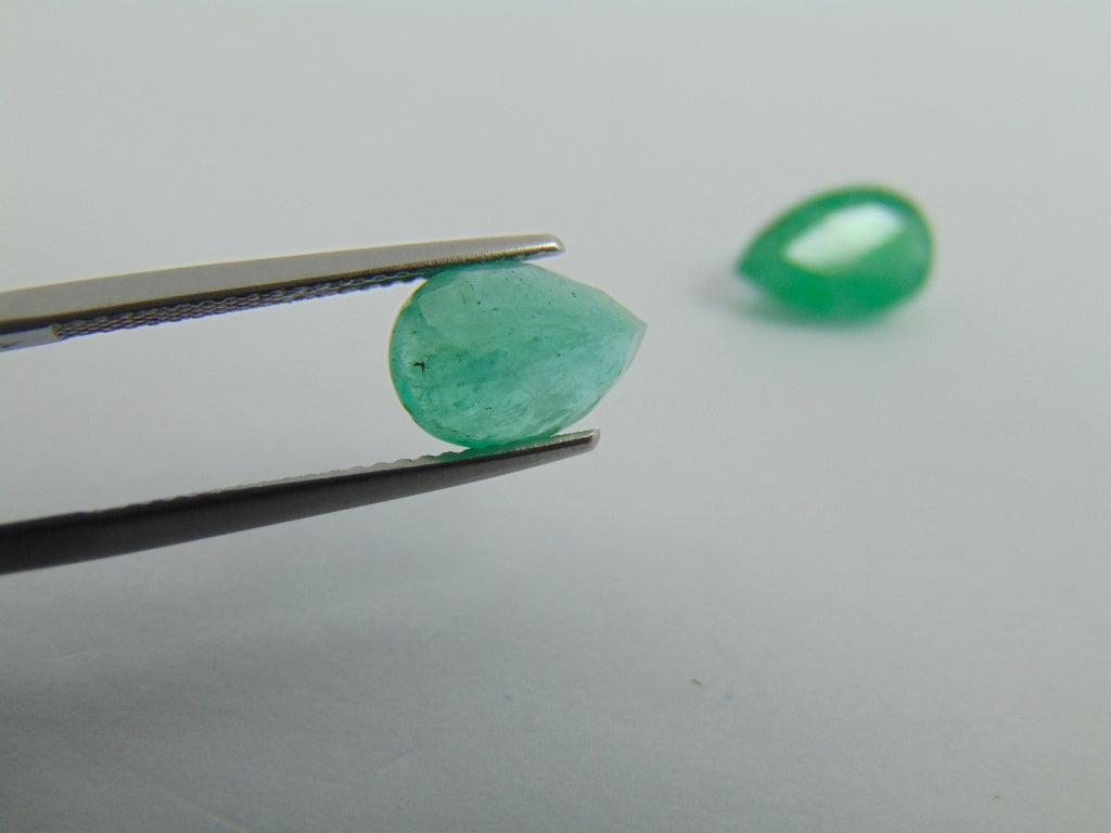 Esmeralda 5,85ct 10x7mm 12x8mm