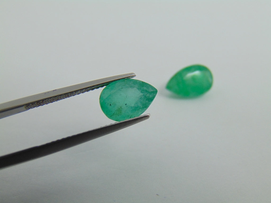Esmeralda 5,85ct 10x7mm 12x8mm