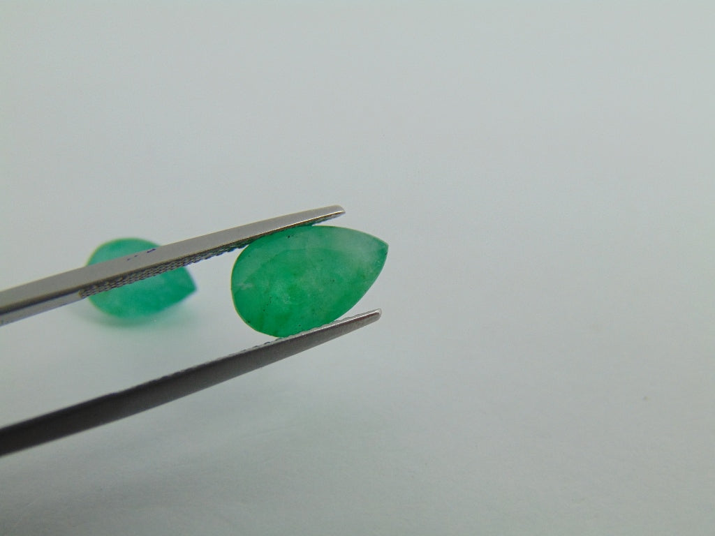 Esmeralda 5,85ct 10x7mm 12x8mm