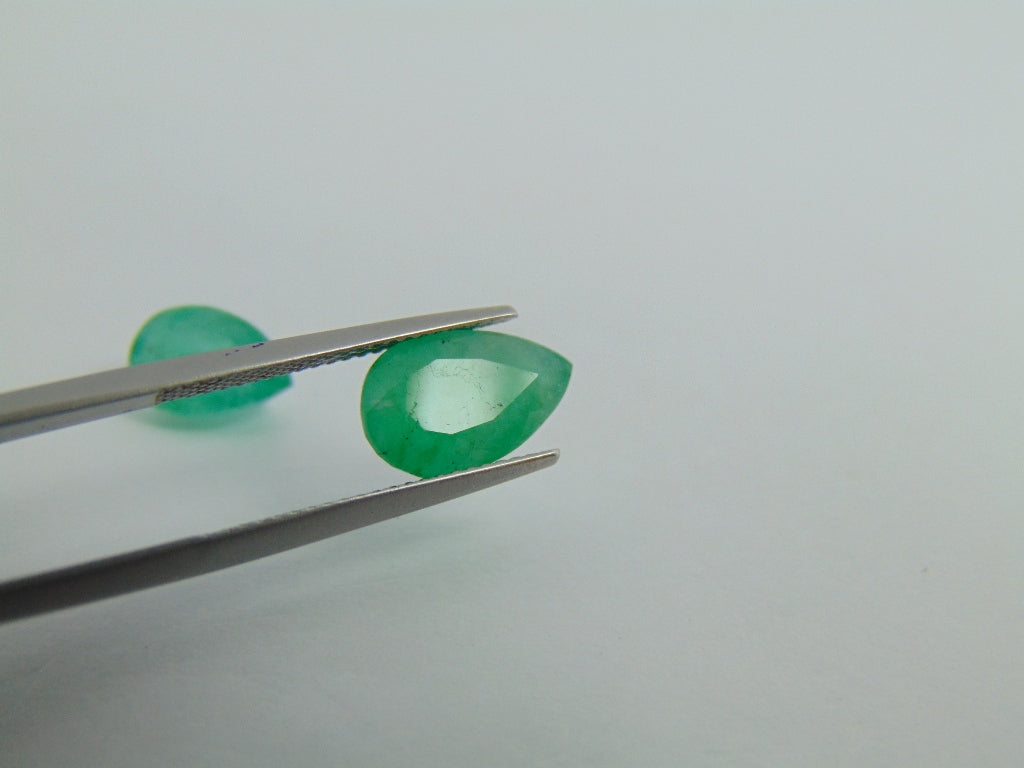 Esmeralda 5,85ct 10x7mm 12x8mm