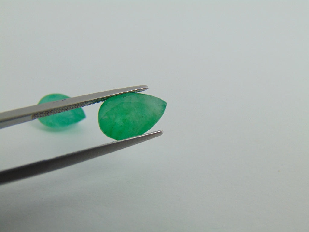 Esmeralda 5,85ct 10x7mm 12x8mm