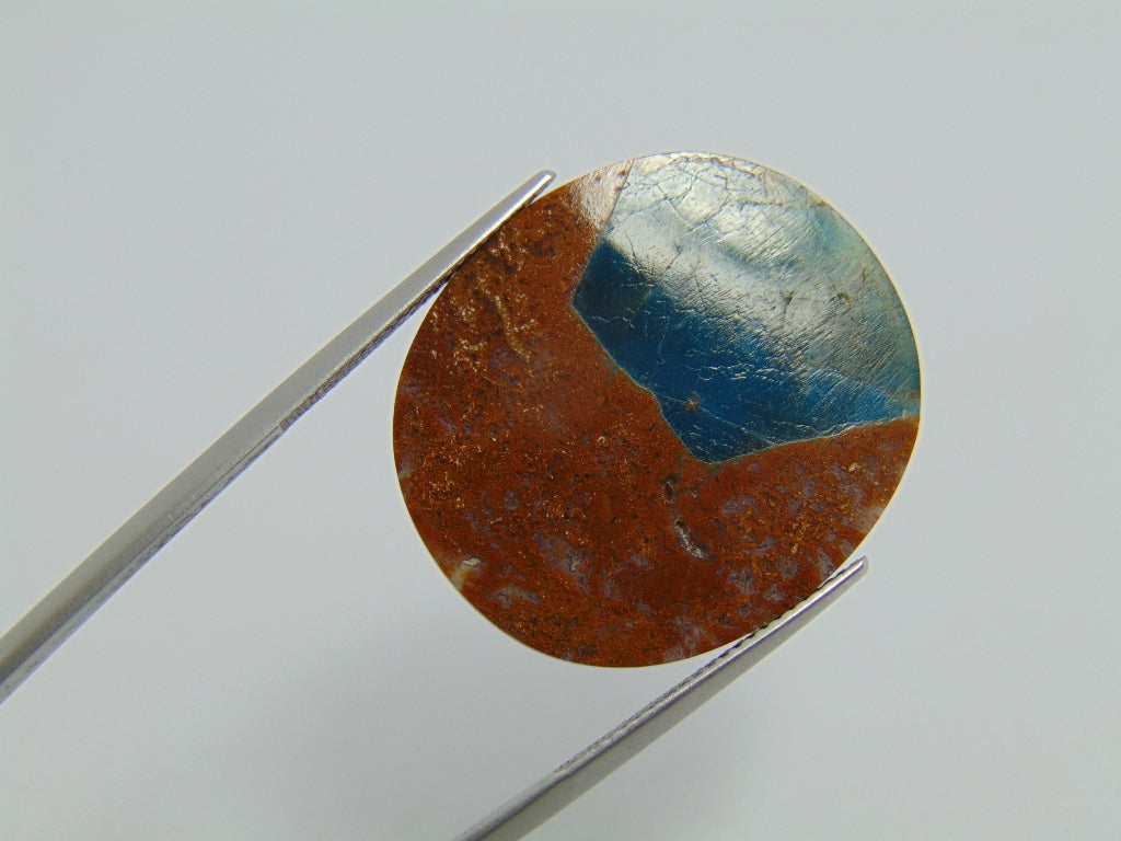22.20ct Jasper with Apatite 28x25mm