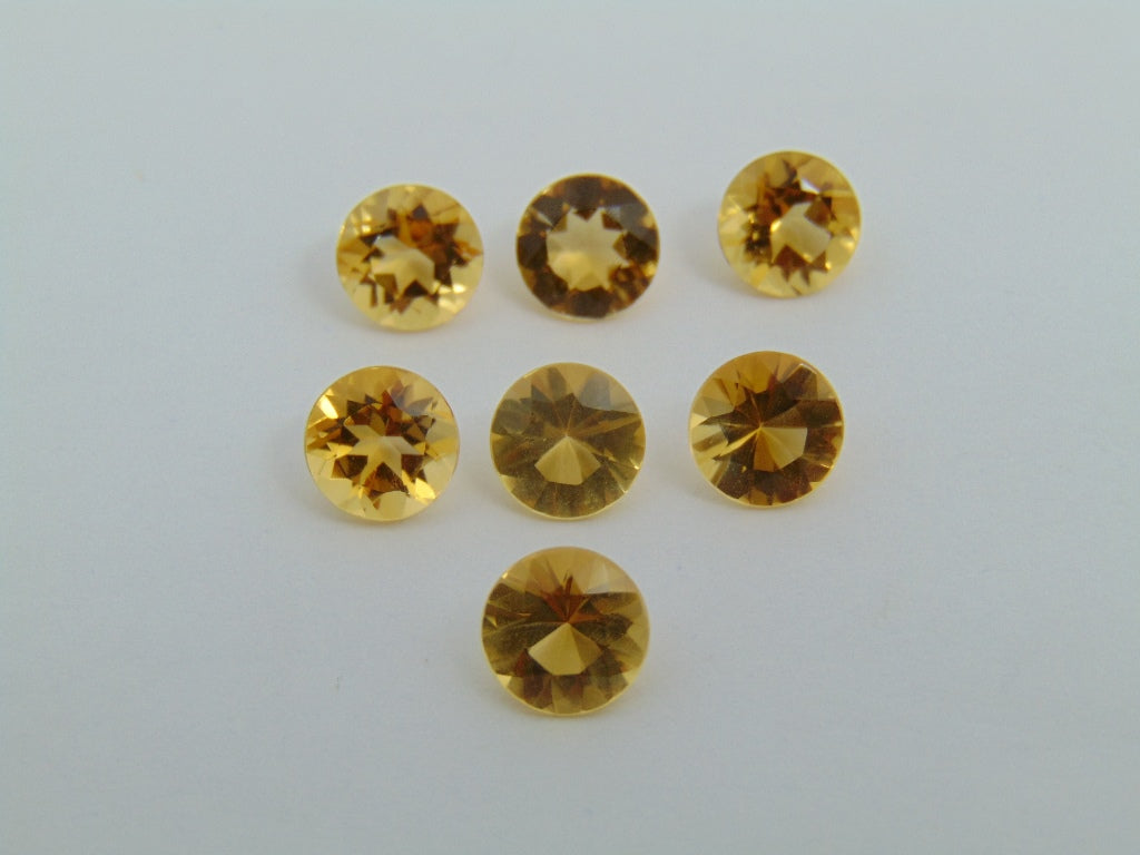 Citrino Calibrado 8mm 11.60ct