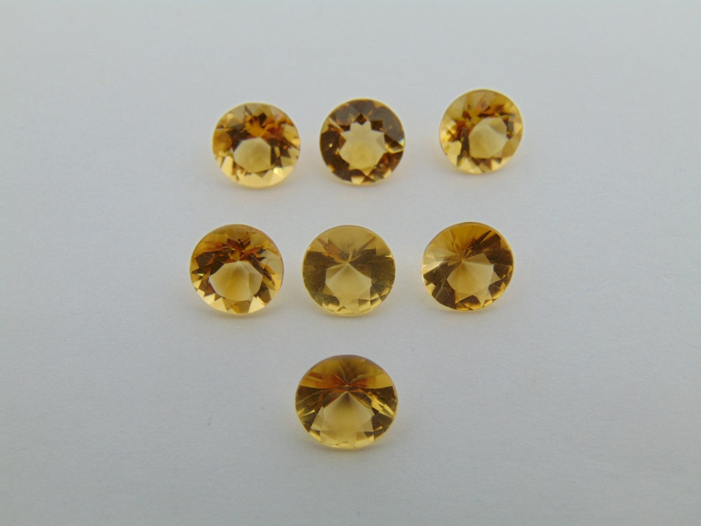Citrino Calibrado 8mm 11.60ct