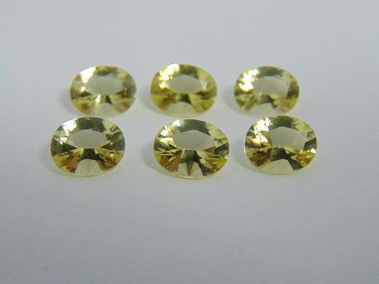 9,70cts Quartzo (ouro verde) calibrado