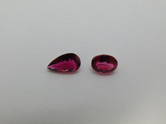 1,30ct Turmalina 7x5mm 9x5mm