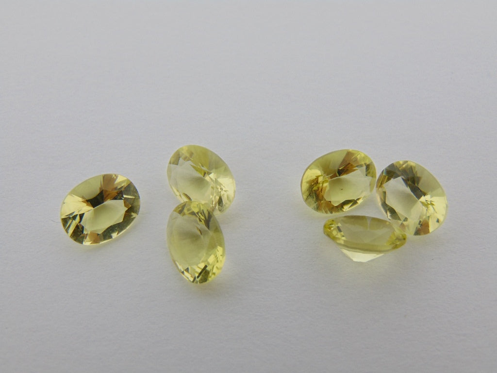 9,70cts Quartzo (ouro verde) calibrado