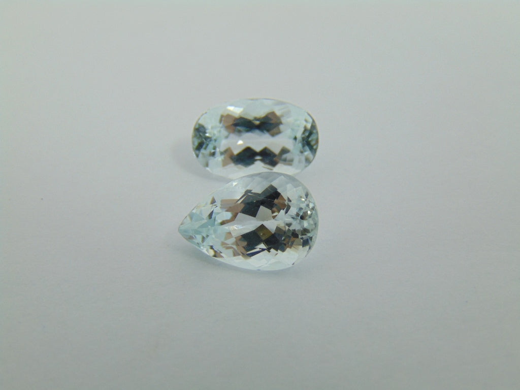 Água-marinha de 7,40 cts