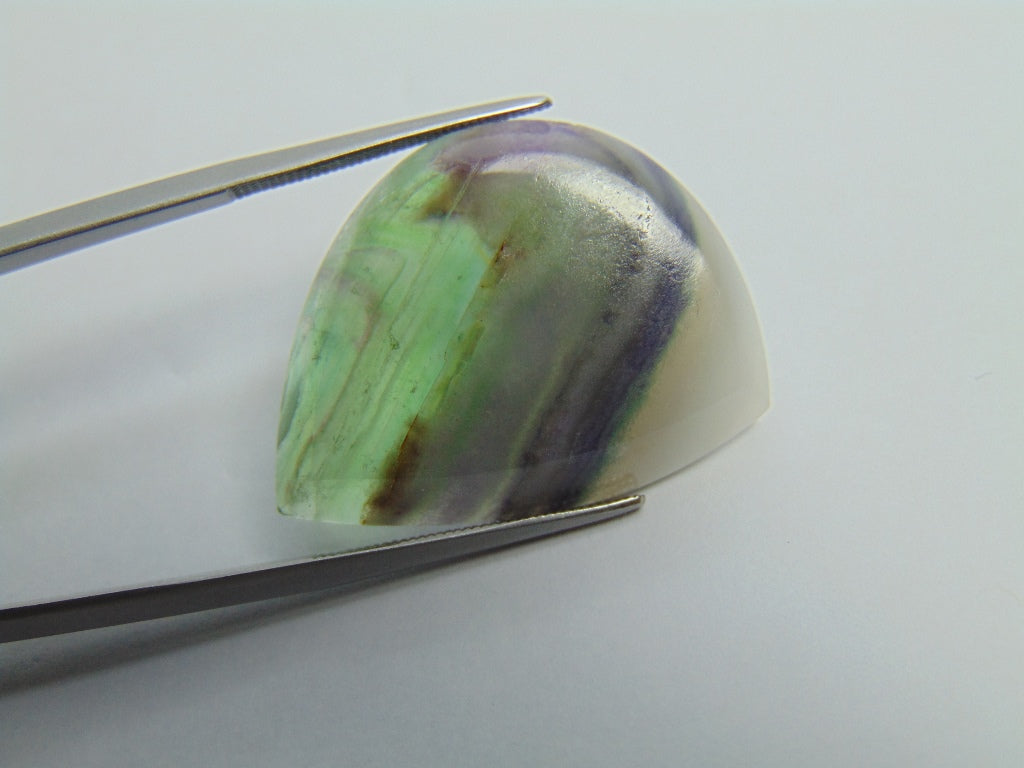 32.70ct Fluorita 27x24mm