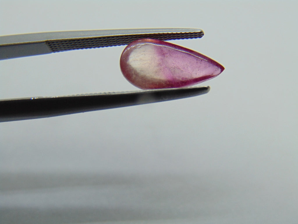 1.90ct Tourmaline Bicolor 12x9mm