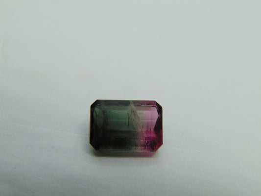 Turmalina Bicolor 3,75ct 11x8mm