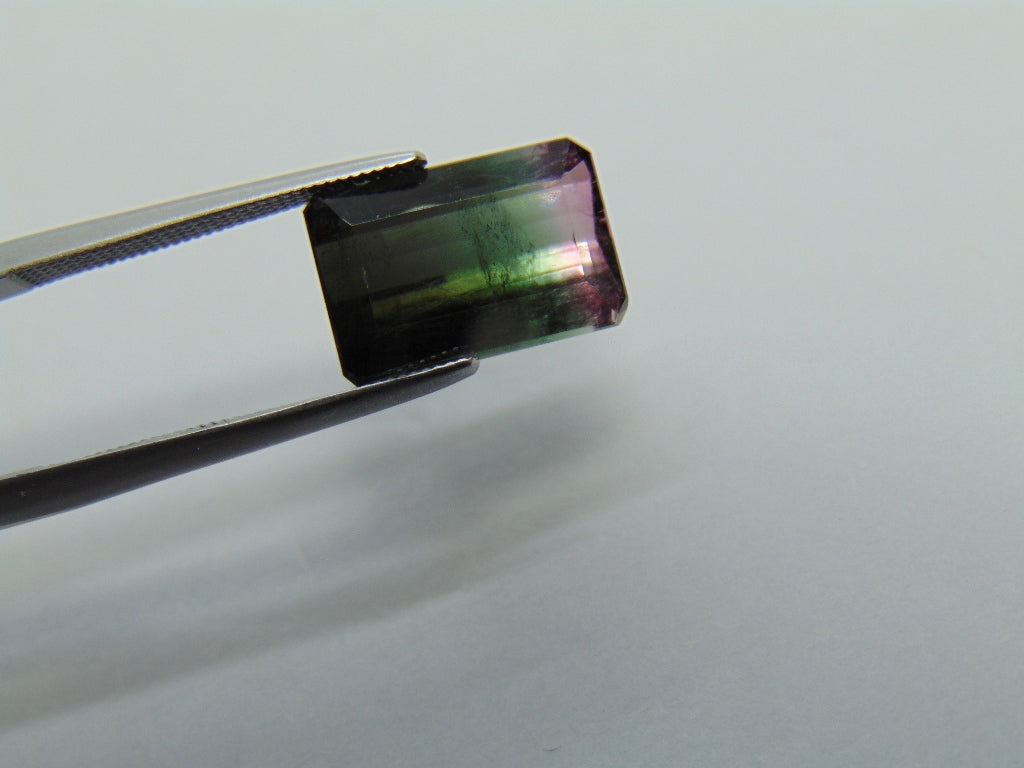 5.45ct Tourmaline Bicolor 12x8mm