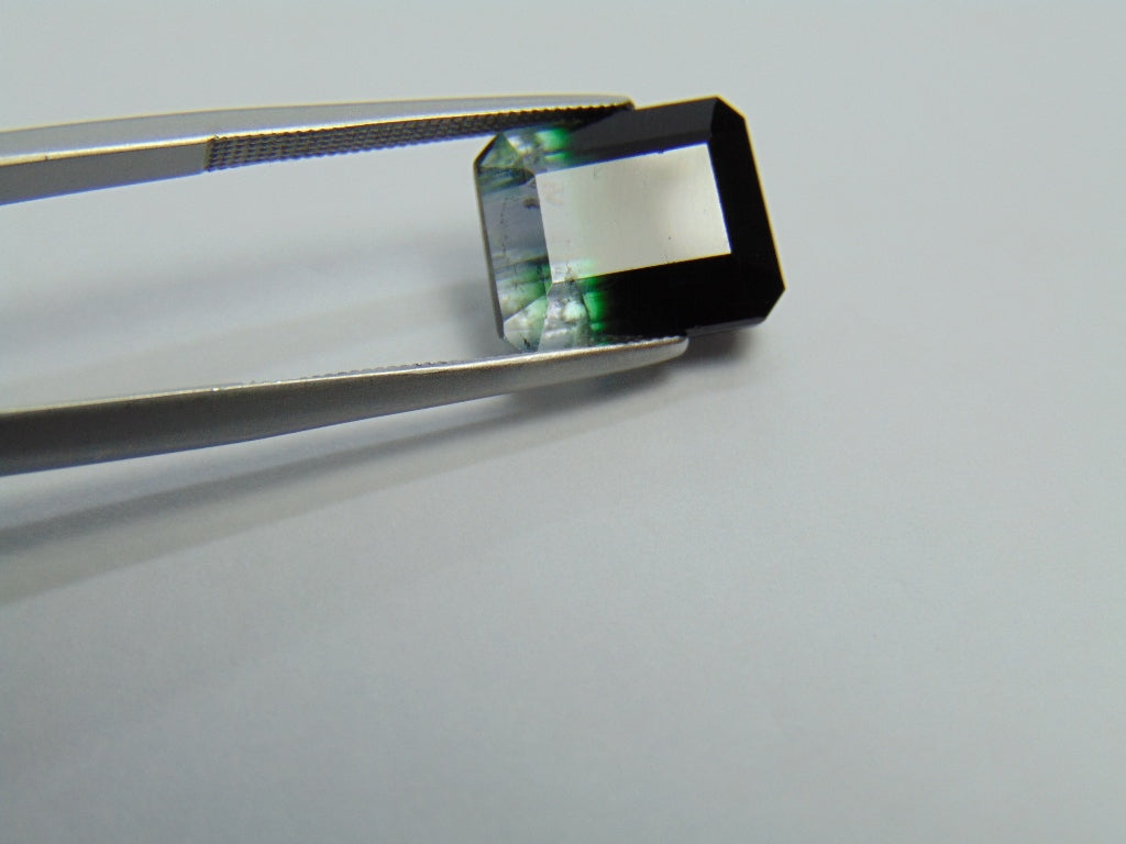 7.80ct Tourmaline Bicolor 12x10mm