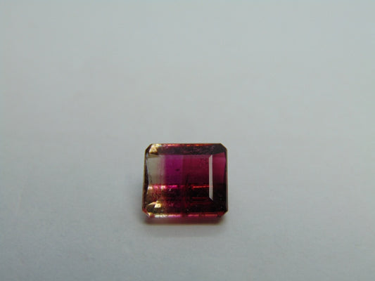 Turmalina Bicolor 2,59ct 8x7mm