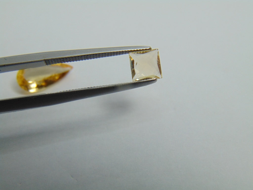 Topázio Imperial 2,48ct 11x6mm 5mm