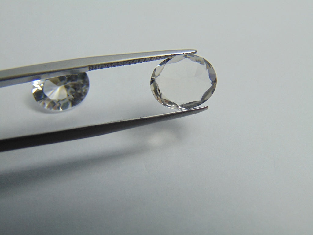 Par de Petalitas 6,28ct 11x9mm