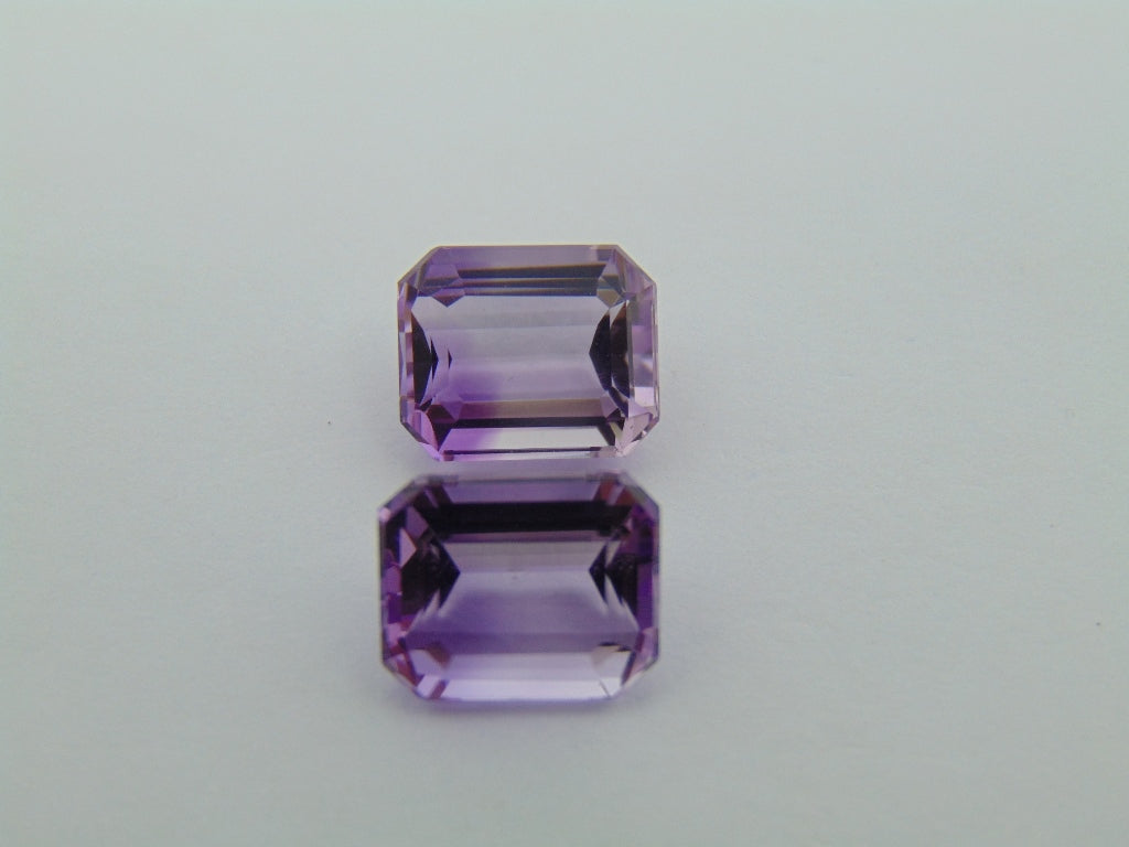 9.30cts Amethyst (Pair)