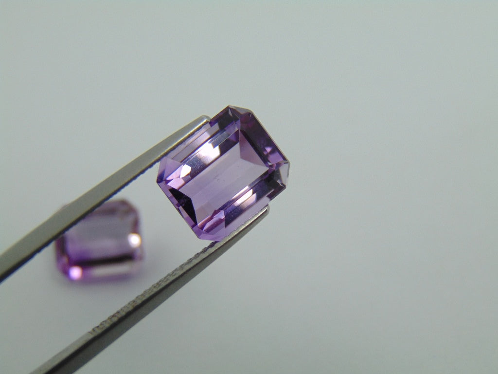 9.30cts Amethyst (Pair)